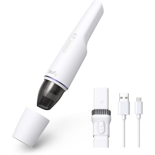 eufy by Anker, HomeVac H11,Cordless Handheld Vacuum Cleaner,Ultra-Lightweight 1.2lbs,5500Pa Suction Power,USB Charging, for Home Cleaning