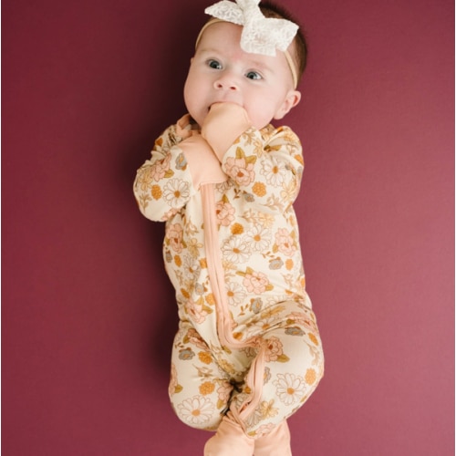 Cozy Floral Bamboo Sleeper
