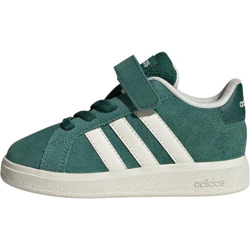 adidas Unisex-Baby Grand Court 2.0 Elastic Lace & Strap