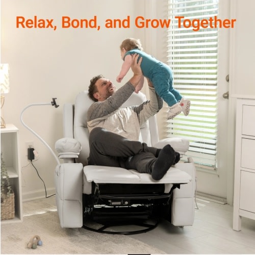 Rocking Nursery Chair for Breastfeeding – MAMAZING