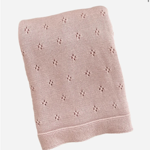 Organic Cotton Heirloom Pique Blanket