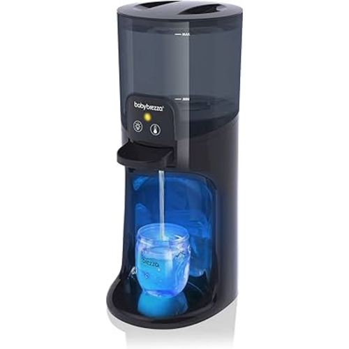 Baby Brezza Instant Baby Bottle Warmer Advanced - Fast Water Warmer Instantly Dispenses 24/7 in 3 Temperatures with Nightlight