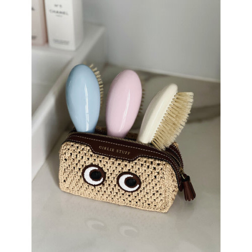 N.06 The Baby Hair Brush MY FIRST BRUSH, Pink - La Bonne Brosse | Maisonette