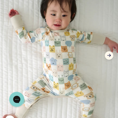 Check Mates Crescent Zippy - Little Sleepies