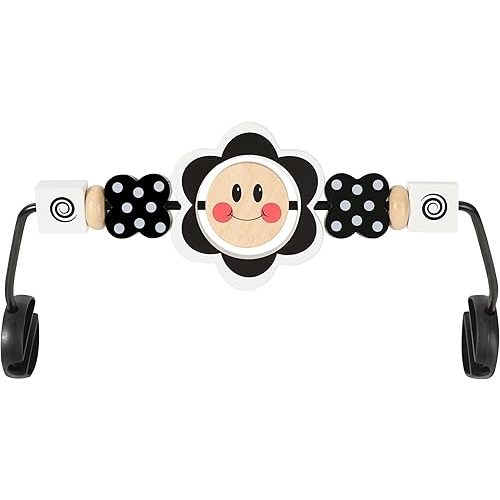 Baby Bjorn Bouncer Toy Bar, Toy Bar for Bouncer Balance Soft & Bliss, Easy to Attach and Remove, Child-Friendly Materials, Ideal for Baby, Black and White Toys