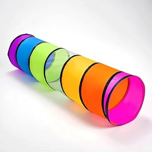 Kids Play Tunnel for Toddlers,Pop Up Crawl Through Tunnel Play Tent for Baby Infant Children or Pet,Indoor & Outdoor Toys for Boy and Girl Backyard Playset
