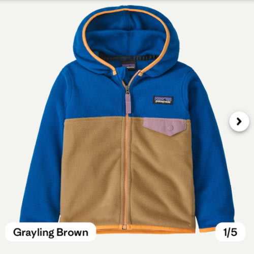Patagonia Baby Micro D® Snap-T® Fleece Jacket