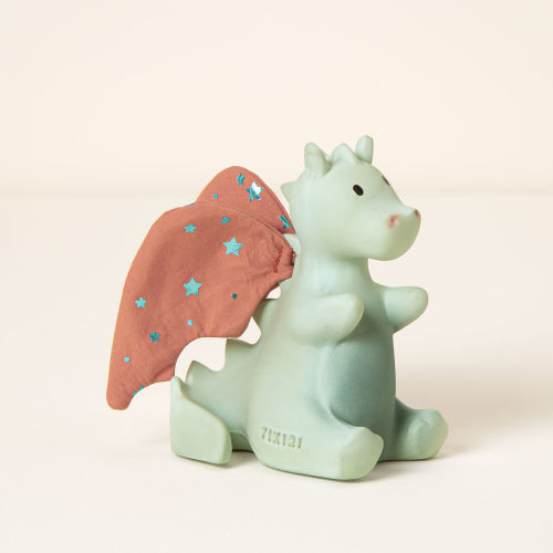 Crinkle Wings Natural Teething Dragon