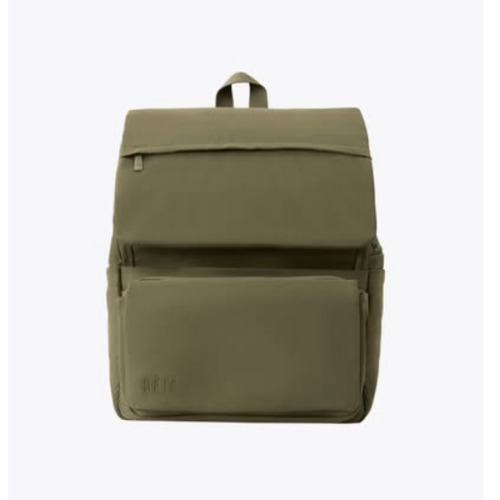 BÉIS 'The Ultimate Diaper Backpack' in Olive - Green Backpack Diaper Bag