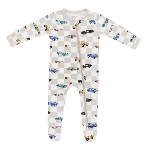 Zippered Footie in Fast and Fierce