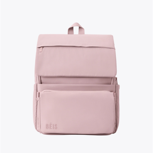 BÉIS 'The Ultimate Diaper Backpack' in Atlas Pink - Best Pink Backpack Diaper Bag