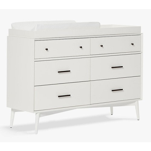 west elm x pbk Mid-Century 6-Drawer Changing Table (56")