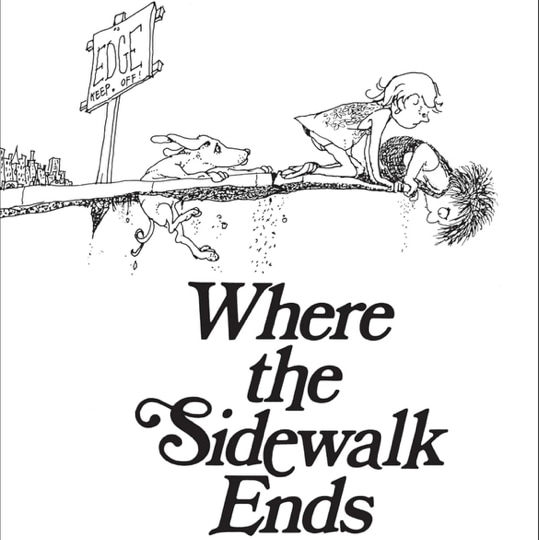 Where the Sidewalk Ends: Poems and Drawings
