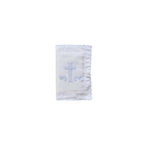 Auraluz Bible/Cover with scallop trim and embroidered cross – AURALUZ