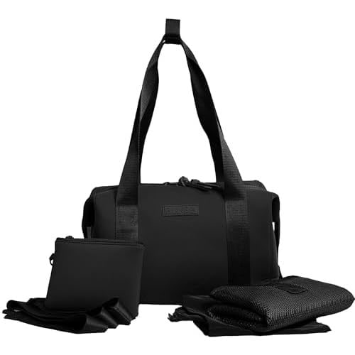 Diaper Bag Tote - Premium Neoprene Baby Diaper Bag with Portable Changing Pad & Pouch - Lightweight and Water-Resistant Diaper Bags - 12 x 7 x 8 Inches