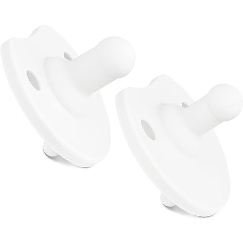 Ryan & Rose Cutie PAT Pacifier Teether (Preemie Kit, White)