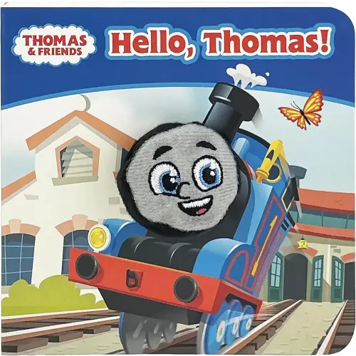 Hello, Thomas! Thomas the Tank Engine Children's Finger Puppet Board Book, Ages 1-4 (Thomas & Friends)