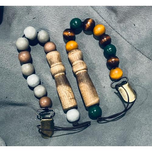 Duck Call Pacifier Clip