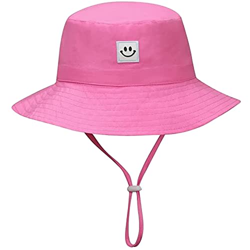 55cube Toddler Sun Hat Beach Bucket Hat for Girls Boys Toddlers