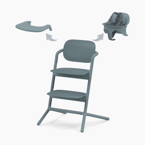 Cybex LEMO 2 High Chair 3-in-1 Set - Stone Blue