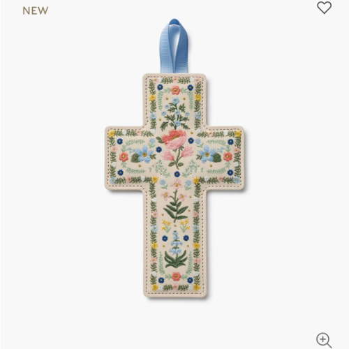 Embroidered Cross - Rosette – Rifle Paper Co