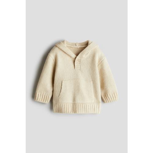FINE-KNIT HOODIE