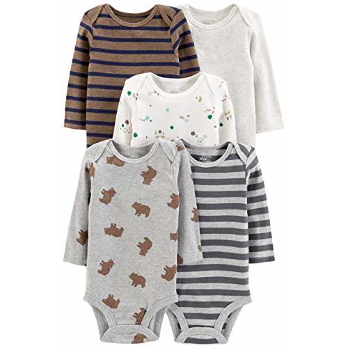 Simple Joys by Carter's Unisex Babies' Long-Sleeve Bodysuit