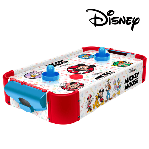 Disney Mickey Mouse Wooden Electronic Air Hockey Table