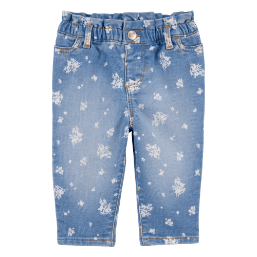 Baby Paperbag Waist Jeans - OshKosh | Carter's
