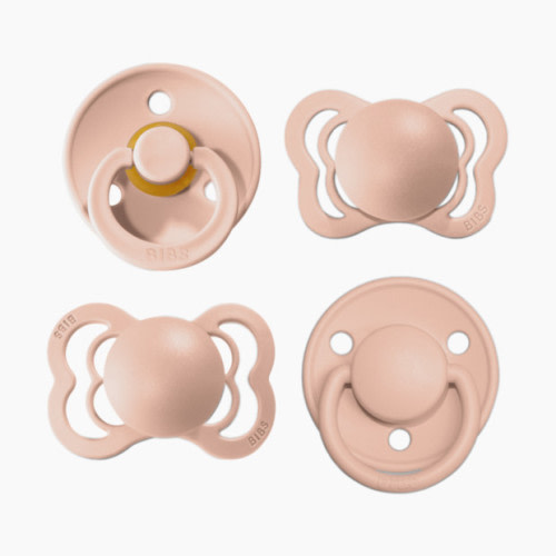 BIBS Try-it Pacifier Collection - Blush, 0-6 Months