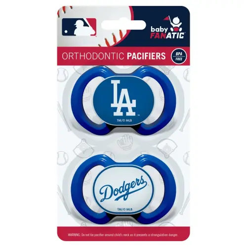 Los Angeles Dodgers Pacifier 2-Pack by MasterPieces