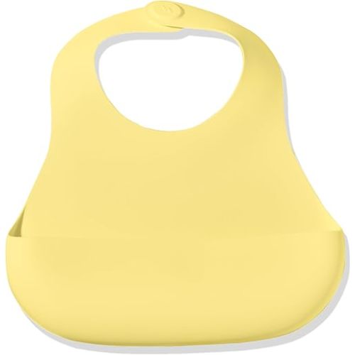 Magnetic Silicone Baby Bib – Waterproof, Dishwasher Safe, BPA Free Food-Grade, Feeding Bib for Infants and Toddlers