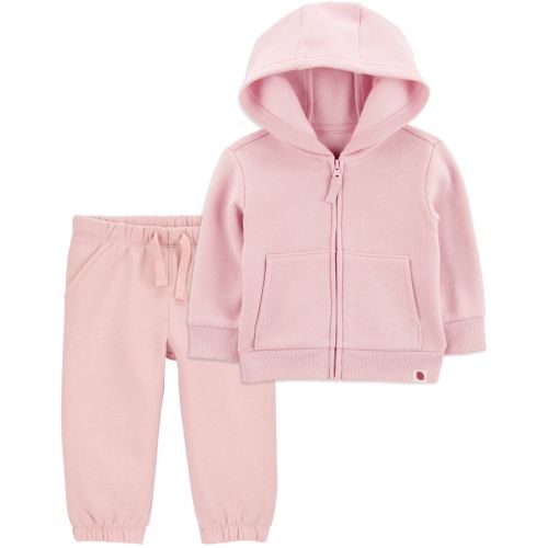 Baby 2-Piece Zip-Up Fleece Hoodie & Pants Set | Carter's
