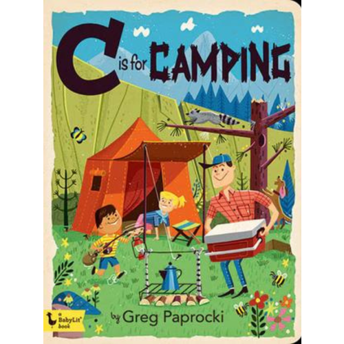 C is for Camping Board Book
