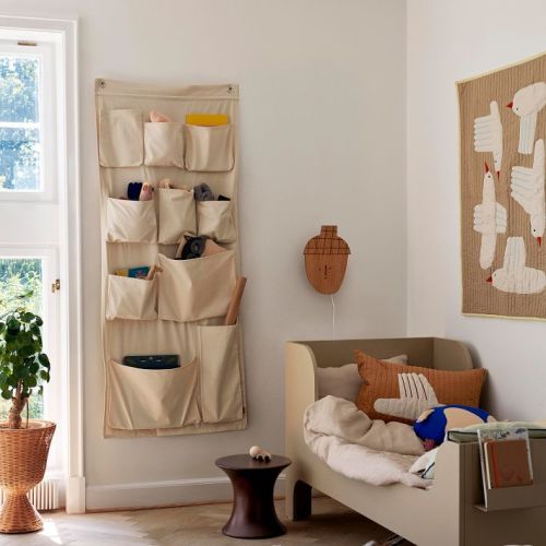 ferm LIVING Canvas Wall Pockets
