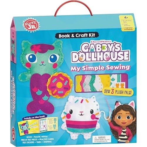 KLUTZ GABBY'S Dollhouse My Simple Sewing