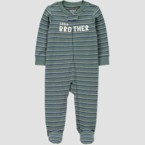 Carter's Just One You® Baby Boys' Little Brother Sleep N' Play - Green - 3M