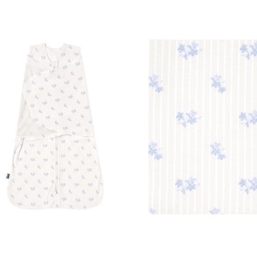 Vintage Floral Cotton Swaddle | HALO