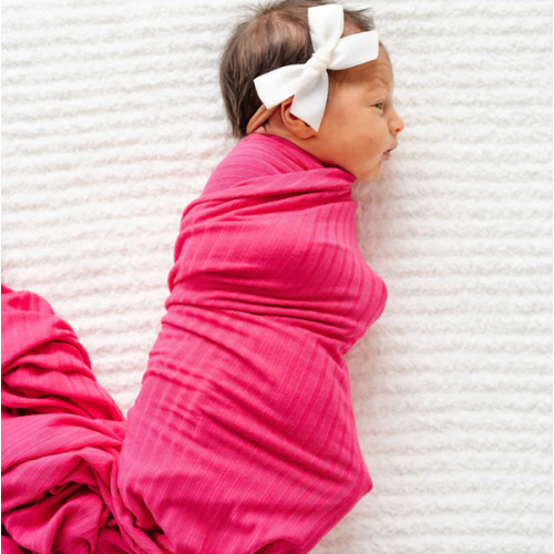 Barbie Ribbed Swaddle Blanket – Lou Lou & Company