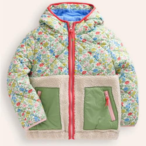 Annabelle Borg Mix Jacket-Multi Meadow Floral | Boden USA