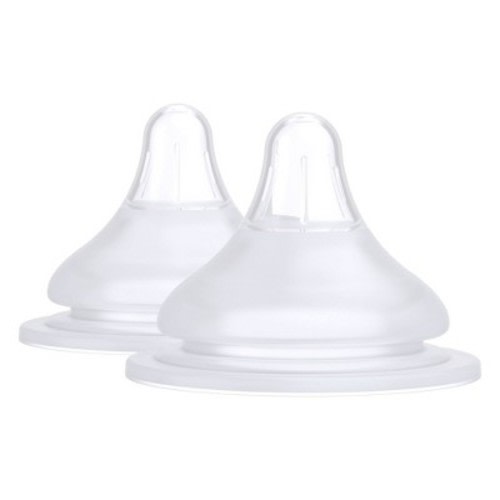 Quark BuubiBottle RealFeel Baby Bottle Nipples - Stage 3 - 2pk