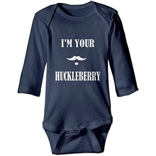 I'm Your Huckleberry Baby Boy Onesie Birth Announcement Bodysuit Newborn Rompers