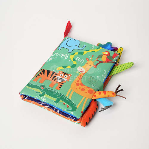 Buy Montessori Baby Soft Sensory Book Online I Montessori Generation
