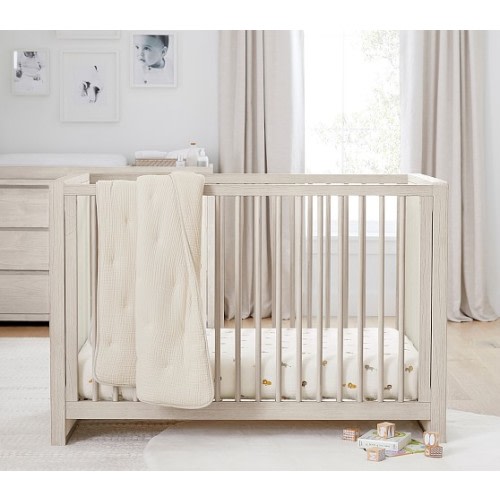 Costa Upholstered Convertible Crib | Pottery Barn Kids