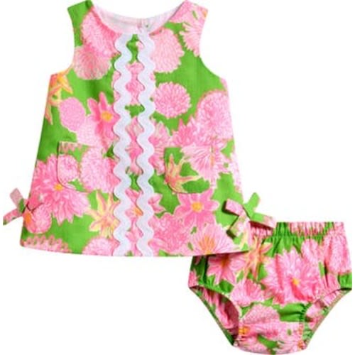 Baby Lilly Cotton Shift Dress & Bloomers Set, 6-12M
