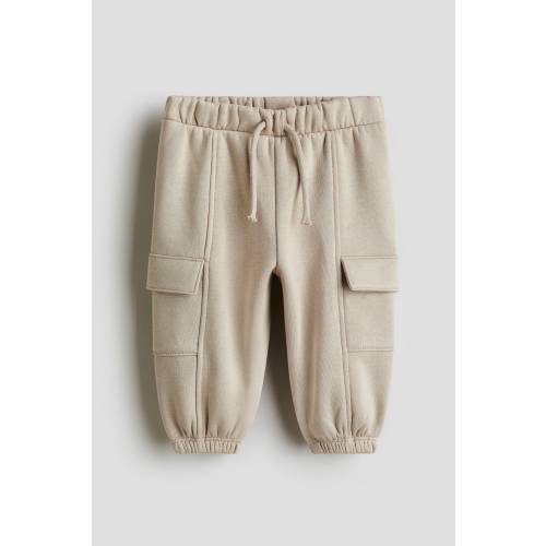 BRUSHED-INSIDE CARGO JOGGERS