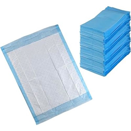 Disposable Changing / Under Pads [Pack of 100] Disposable Soft Absorbent Waterproof 17''x24'' Incontinence Underpad Protector Liners for Beds, Chairs, Diaper Changing – for Adults and Baby Protection