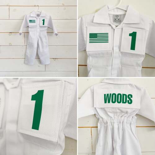 Kids Golf Caddie Uniform With Customized Name and Number – CADDIE UNIFORM