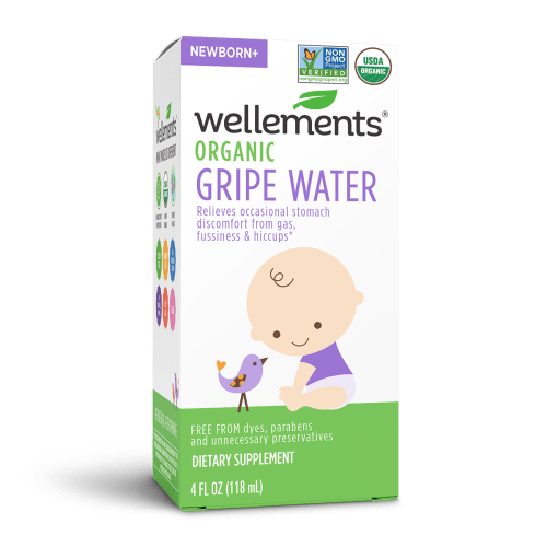 Organic Gripe Water - Gripe Water For Newborns & Babies | Wellements
