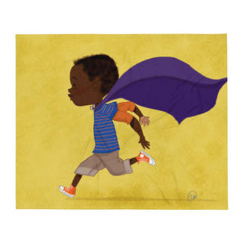 Super Hero Throw Blanket